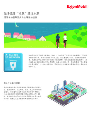 Exxsol™和Isopar™产品能够在水处理过程中发挥关键作用。帮助解决今天的挑战，创造更美好的明天。