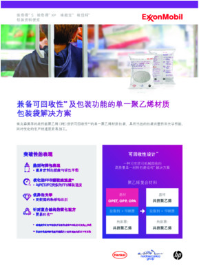 兼备可回收性*及包装功能的单一聚乙烯材质包装袋解决方案 - Chinaplas 2023诺德美克现场加工展示