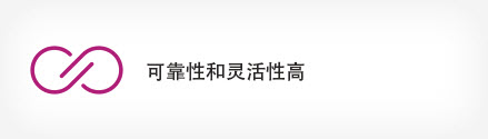 可靠性和灵活性高