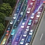 公路上的车流